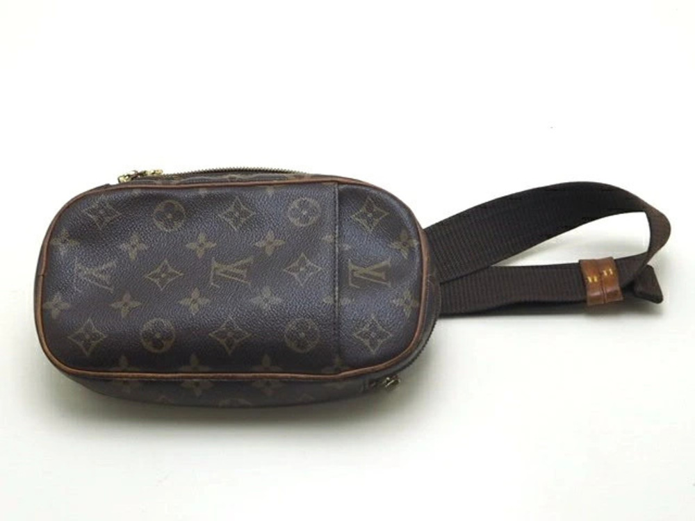 LOUIS VUITTON Bag Pochette Gange Monogram Body Waist